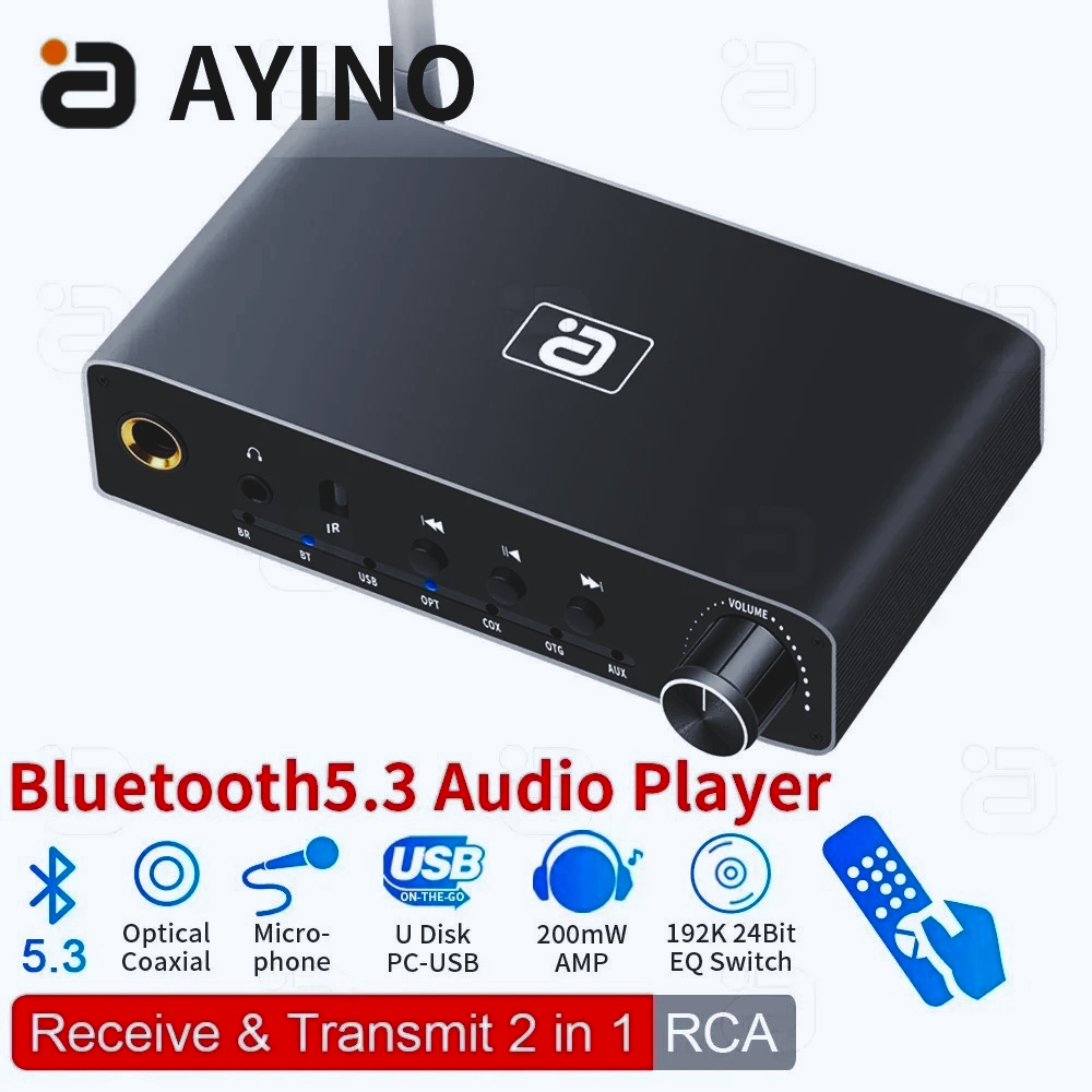 Hdmi Adapter Tablet - AYINO DA310B 2-в-1 Bluetooth 5.3 Приемник-передатчик,