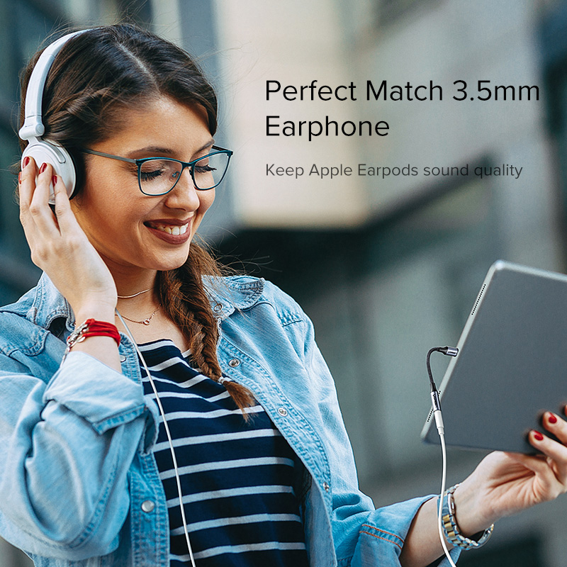 Адаптер UGREEN для iPhones MFi – обзор и цена Wired Earphone Lightning