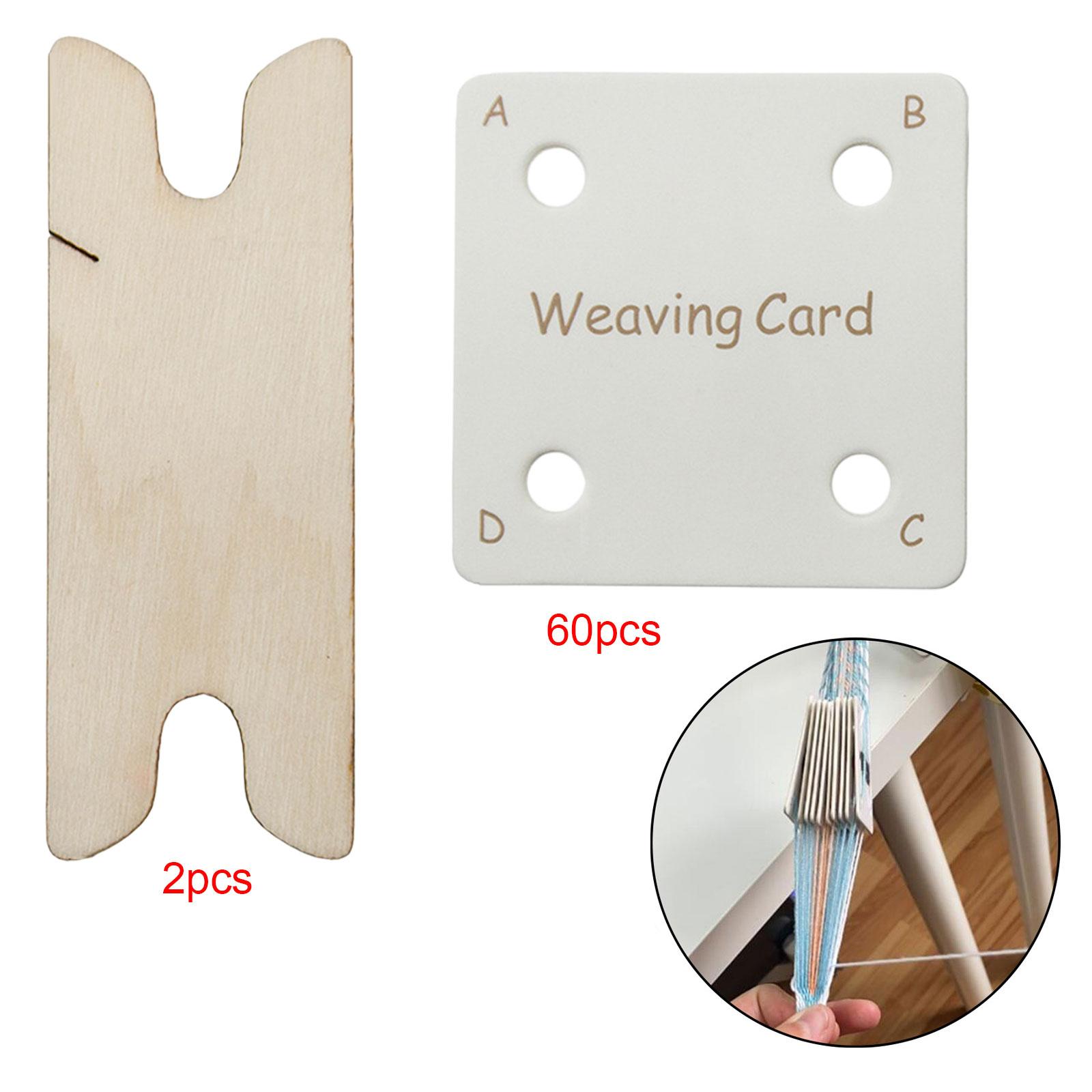 60 шт., карточки для ткацкого  – обзор и цена Tablet Weaving Accessories