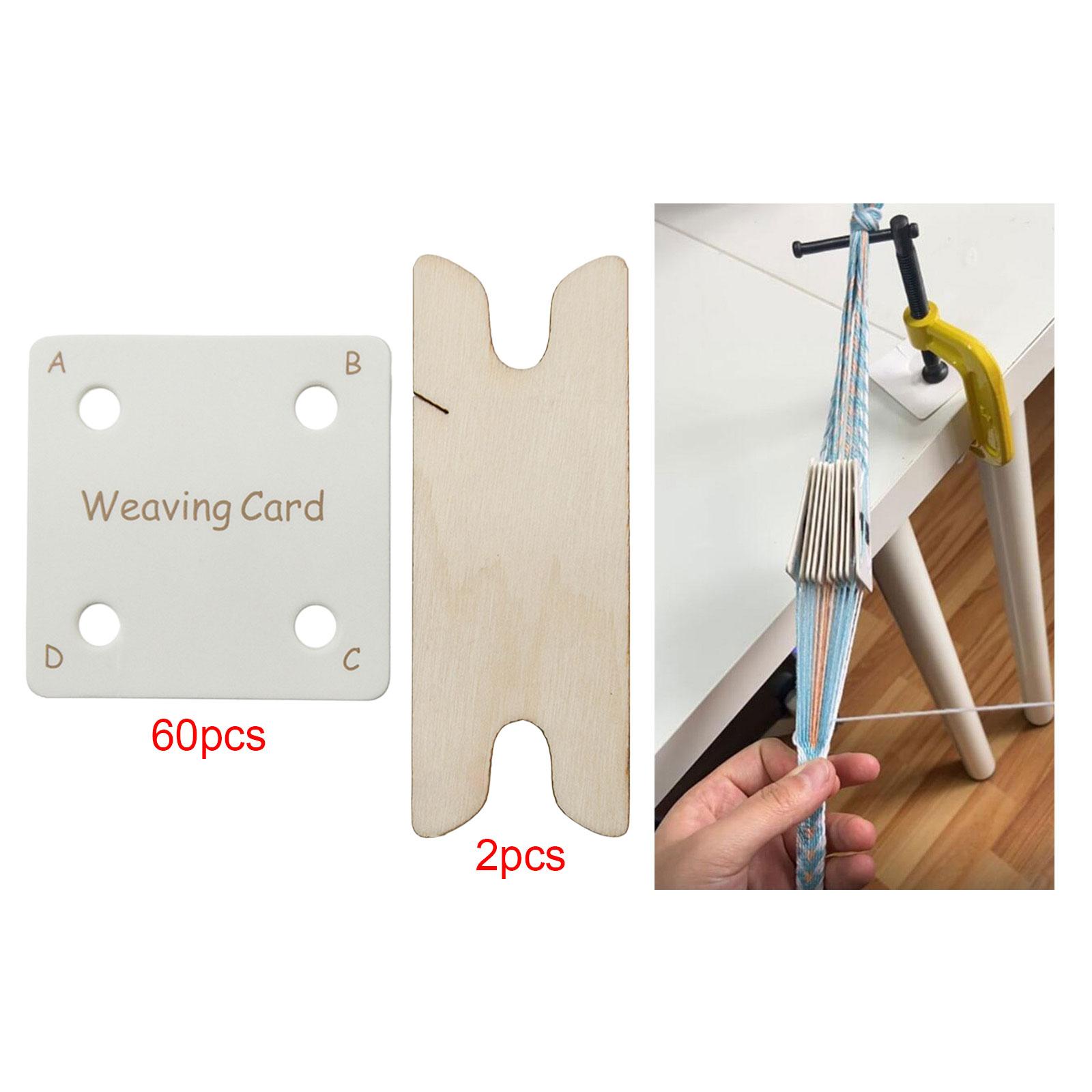 60 шт., карточки для ткацкого  – обзор и цена Tablet Weaving Accessories