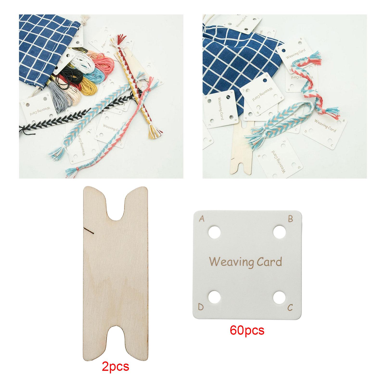 60 шт., карточки для ткацкого  – обзор и цена Tablet Weaving Accessories