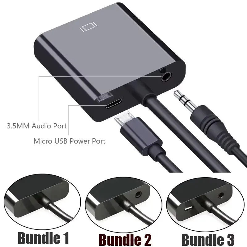 1-4 комплекта HD 1080P HDMI-VG – обзор и цена Hdmi Adapter Tablet